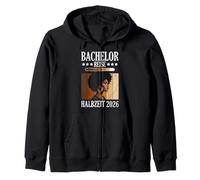 BACHELOR'S JOURNEY HALFWAY THERE 2026 Funny Bachelor's Zip Hoodie