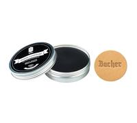 Bacher Black Stropping Compound 12000 - Leather Strop Honing Paste - 100 g | Soft Beeswax & Lanolin Formula | Knives, Straight Razor, Chisels | About 50-100 Loadings | With Applicator | 0.4-0.6 Micron