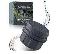Bachgold Camping Water Replacement Filter for 500 ml bottle - Portable Water Filter Hiking & Backpacking - Water Purification Bottle Clean Water in Seconds for Outdoor & Survival Adventures