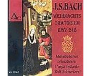 BACHJ.S./SCHWEIZER: CHRISTMAS ORATORIO - CD