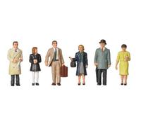 Bachmann 36-402 Standing Passengers 1960/70s (6) Figure Set
