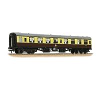 Bachmann 39-054D BR Mk1 TSO Tourist Second Open BR WR Chocolate and Cream W3802 OO Gauge