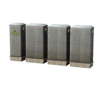 Bachmann 44-560 Scenecraft Lineside Cabinets 4pcs (Pre-Built)