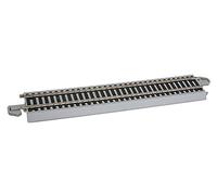 Bachmann 44581 Snap-Fit E-Z 9” Straight Track-Bulk (50 pcs) -Nickel Silver Rail with Gray Roadbed-HO Scale, M