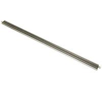 Bachmann 44584 Snap-Fit E-Z 36” Straight Track-Bulk (25 pcs) -Nickel Silver Rail with Gray Roadbed-HO Scale