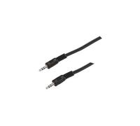 Bachmann 918.011 Audio Cable 3.5 mm Jack Black 2.50 m Forto