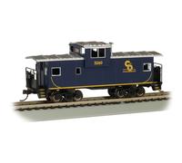 Bachmann Chesapeake Ohio 3260 Ho Scale 36 Wide Vision Caboose Prototypical Dark Blue