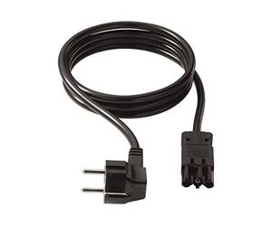 Bachmann Device supply cable - Schuko GST18-2m -, 375.075 (GST18-2m - S1: German type right angle plug, S2: Wieland GST18/3 female connector)