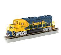 Bachmann EMD GP-40 Locomotive - SANTA FE #2964 - HO Scale