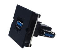 BACHMANN Frame 1 x USB 3.0, 90° outlet on the side