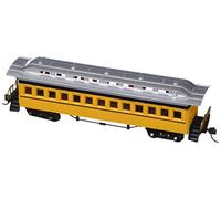 Bachmann Industries 1860-1880 Passenger Cars - Coach - Painted, Unlettered Yellow (HO Scale)