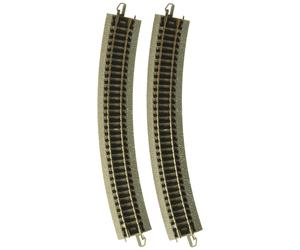 Bachmann Industries E-Z Track 12.50" Radius Curved Track (6/card) N (US IMPORT)