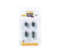 Bachmann Industries E-Z Track Asst. Short Connector Sections - (2 each .75", .875", 1.125" and 1.5" per card) N Scale