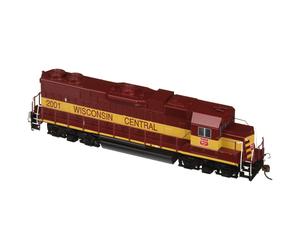 Bachmann Industries Emd GP38-2 HO Scale #2001Diesel Wisconsin Central Locomotive