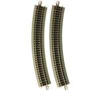 Bachmann Industries EZ Track 1250 Radius Curved Track 6card N Scale