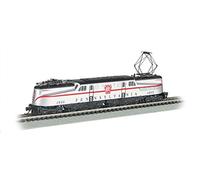 Bachmann Industries Gg 1 Dcc Ready Electric Prr #4866 "Congressional" N-Scale Locomotive, Silver Red Stripe