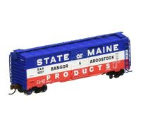 Bachmann Industries Inc. AAR 40' Steel Box Car Bangor and Aroostook -