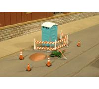 Bachmann Industries Miniature HO Scale Figures Building Site Accesso (US IMPORT)