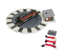 Bachmann Industries Motorized Turntable Train Car, N Scale,Silver