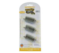 Bachmann Industries Quarter Section 14" Radius Curved Track (6/Card) Snap Fit E-Z Track, N Scale