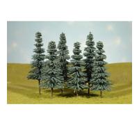 Bachmann Industries Scene Scapes Trees 5"- 6" Blue Spruce Trees Train (6 Per Box)