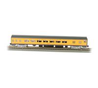 Bachmann Industries Union Pacific Smooth-Side Coach Car with Lighted Interior (HO Scale), 85'