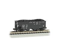 Bachmann Industries USRA 55Ton 2Bay Hopper C and O Train Car N Scale