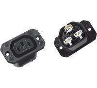 Bachmann Kaltgerateinbaudose 70°C schwar NEW