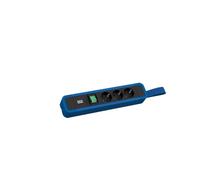 BACHMANN Primo 2 3xCEE7/3 1x Switch with Loop 2 m CEE7/7 RAL5010
