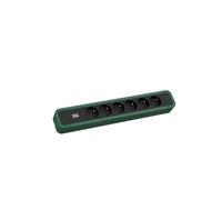 BACHMANN Primo 2 6xUTE 2.0 m CEE7/7 RAL6028