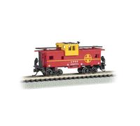 Bachmann - Santa Fe #999771 - Red - Ho Scale 36' Wide Vision Caboose
