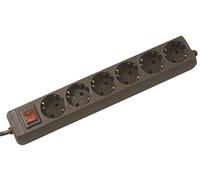 Bachmann Selly 6xCEE7/3 black Selly, 6 AC outlet(s), 16 A, W125898500 (Selly, 6 AC outlet(s), 16 A, 3680 W, Black, 1.5 m, 20 pc(s))