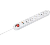 Bachmann Smart Table Socket 6x230V Surge Protection 1.5m (European Socket) - 381.2501K