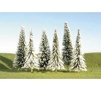 Bachmann Industries Scene Scapes Trees 4""- 6"" Pine Trees With Snow T