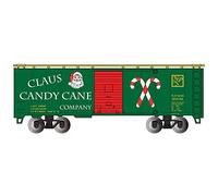 Bachmann Trains - 40' Box Car - Claus Candy Cane CO - HO Scale