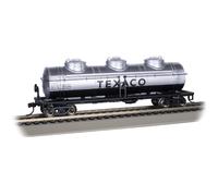 Bachmann Trains - 40' Three-Dome Tank Car - TEXACO #7518 - HO Scale