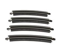 Bachmann Trains 44401 Snap-Fit E-Z 18” Radius Curved Track (4/Card) (US IMPORT)