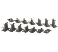 Bachmann Trains 44471 Trains 14 PC. E-Z TRACK GRADUATED PIER SET - H (US IMPORT)