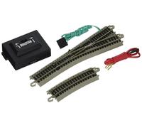Bachmann Trains 44864 E-Z Track 4 Turnout - Right (1/card) N Scale (US IMPORT)