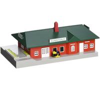 Bachmann Trains 45908 PLASTICVILLE U.S.A. Built-UP Building-Passenge (US IMPORT)