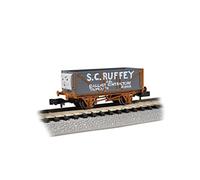Bachmann Trains 77092 Thomas and Friends S.C. Ruffey - N Scale Gondola Car, Prototypical Colours
