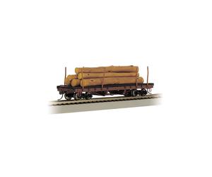 Bachmann Trains ACF 40' Log Car with Logs (1935-1960) (US IMPORT)