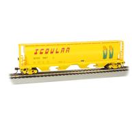 Bachmann Trains - Canadian 4 Bay Cylindrical Grain Hopper - SCOULAR #1