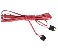Bachmann Trains - E-Z TRACK - 10’ POWER EXTENSION WIRE - RED (1/card)