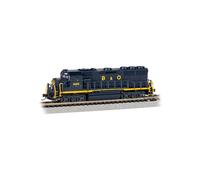 Bachmann Trains - EMD GP40 Diesel Locomotive - B&O #3688 (with Dynamic Brakes) - N Scale