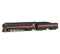 Bachmann Trains - Norfolk & Western Class J 4-8-4 DCC Sound Value Equipped Steam Locomotive - N&W #611 - N Scale (53253)