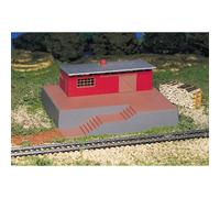 Bachmann Trains - Operating - STORAGE BUILDING with STEAM WHISTLE SOUND - HO Scale,46209