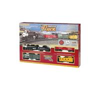Bachmann Trains - Pacific Flyer Ready To Run Electric Train Set - HO Scale