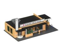 Bachmann Trains - PLASTICVILLE U.S.A. BUILT-UP BUILDING - DRIVE-IN BANK - N Scale