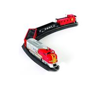 Bachmann Trains - Santa Fe Flyer Ready To Run Electric Train Set - HO Scale 19.50 x 3.00 x 13.25 Inches